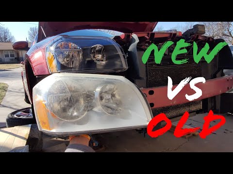 How to Replace Headlights on a Dodge Magnum
