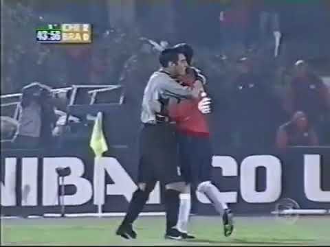 Chile 3 x 0 Brasil - Eliminatórias da Copa do Mundo 2002