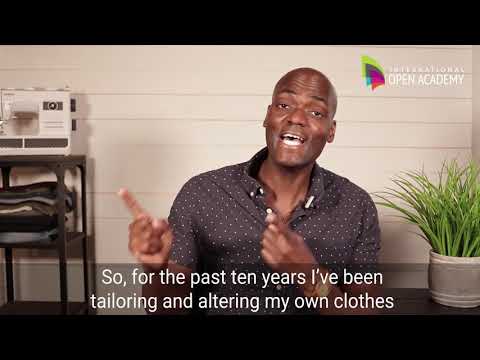 Explore International Open Academy's online tailoring course and learn the basics of alterations with up to 94% off - Second Medium