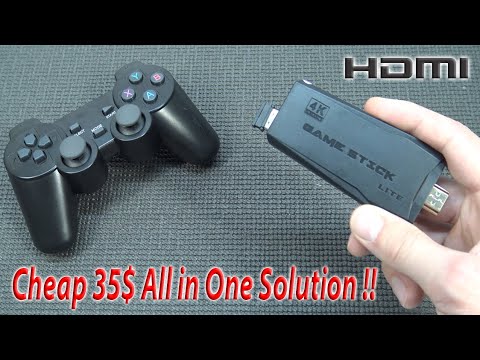 Game Stick Lite 4k - 35$ Plug 'n Play HDMI Console Solution !