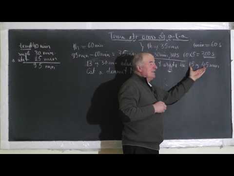 Lectia 1415 - Metoda figurativa Mersului inapoi Unitati de masura a timpului - Clasa 1