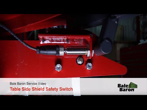 Marcrest Service Video - Table Side Shield Safety Switch