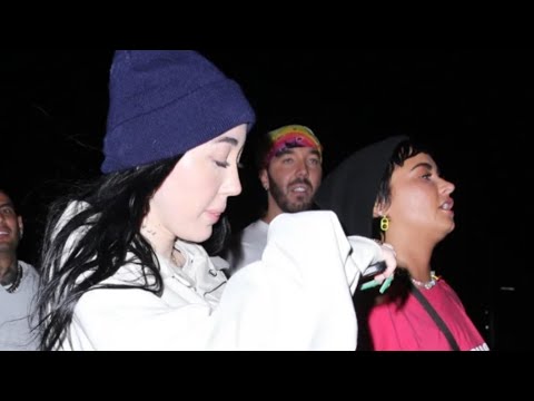 Demi Lovato and Noah Cyrus HOLD HANDS at Six Flags Event