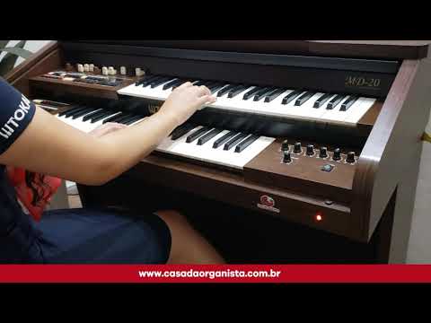 TOKAI MD 20 WENGUE - HINO 327 (HINÁRIO 05 CCB) - SOLDADOS SOMOS DO SENHOR - CASA DAS ORGANISTAS