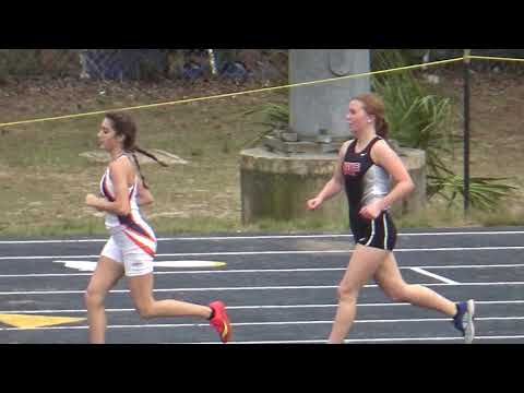Escambia Gator Invitational - Girl's Consolation 1600 Meter Run - 2/23/2019