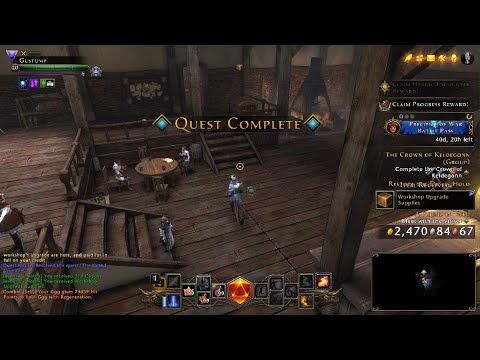 Neverwinter Using Myrrh For Workshop Upgrades