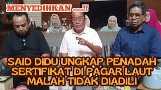 Sad! Said Didu Reveals That the Certificate Receiver at the Sea Fence Wasn't Prosecuted @mrohmano...