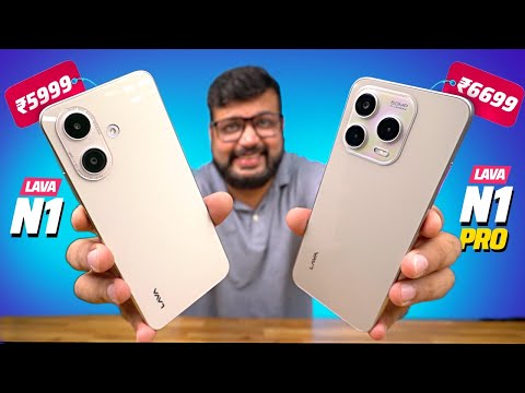 The BEST Budget Phones Under ₹6000? Lava Bold N1 & Lava Bold N1 Pro Review!!