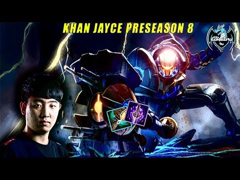 LZ Khan Jayce vs Jax Preseason 8 League of Legends Pro Gameplay Patch 7.24