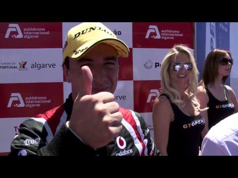 Interviews with the winners - GTOpen 2013 Round 2 PORTUGAL race 2
