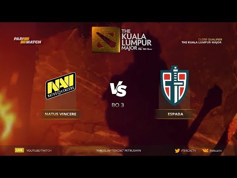 🤠 Natus Vincere vs Espada. NaVi Era | Bo3 | The Kuala Lumpur Major