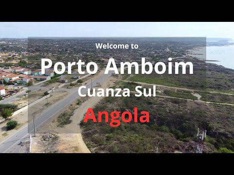 🇦🇴 Porto Amboim, Cuanza Sul, Angola | 4K Drone View | Do Ar - Angola Virtual Tour Ep082026