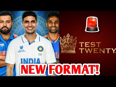 TEST T20 🚨 NEW CRICKET FORMAT 🔥 What is Test Twenty | Cricket News Facts