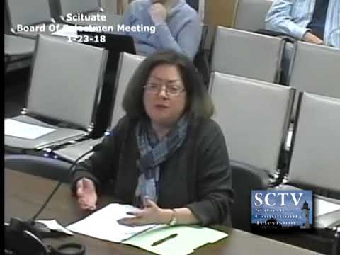 Scituate Board Of Selectmen Meeting 1-23-18