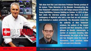 Video: Deconstructing the New Testament - Bart Ehrman