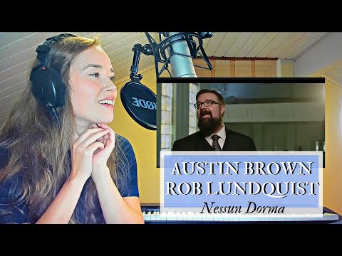 Finnish Vocal Coach Reacts: AUSTIN BROWN ROB LUNDQUIST  "Nessun Dorma" (SUBS) // Äänikoutsi reagoi