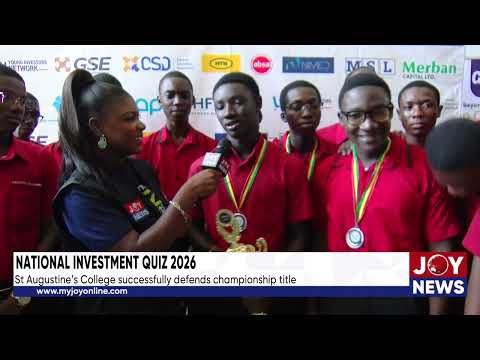 National Investment Quiz 2026: St Augustine’s College successfully defends championship title.