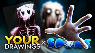 Turning YOUR Drawings into Spore Creatures! #4