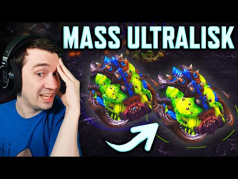 This Zerg Build Looks Insanely Strong. StarCraft 2 (Dark vs Cure)