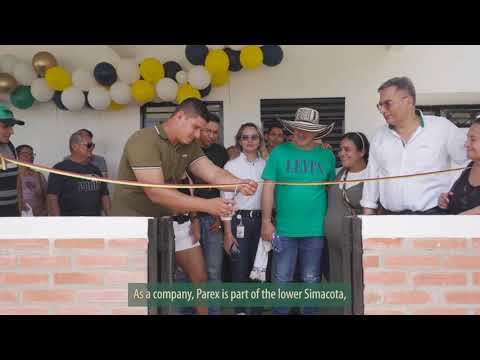 Inauguración Salón Comunal - Simacota, Santander / Opening of community center - Simacota, Santander