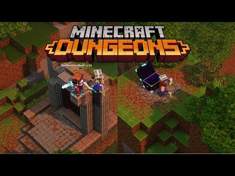 Dylqn - Minecraft Dungeons - SECRET Nether Portal & Obsidian Chest at Spawn! (& More!) [Guide]