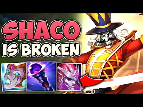 SHACO IS BROKEN THIS PATCH?! (NEW DURABILITY UPDATE) - Pink Ward