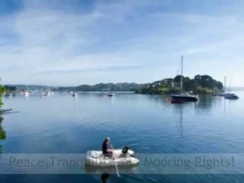 SOLD BY H TIDDY Sun Rising, Restronguet Weir, Truro, Cornwall.