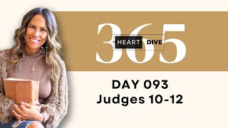 Day 093 Judges 10-12 | Daily One Year Bible Study | Audio Bible Reading with Commentary