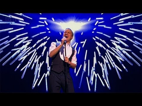Jahmene Douglas sings Robbie Williams' Angels - The Final - The X Factor UK 2012