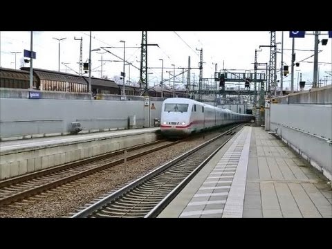 Bahnhof Ingolstadt Nord mit Zugverkehr