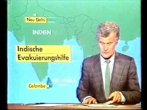 ARD Tagesschau Wilhelm Wieben 23.07.1983 Jörg Wontorra Sport