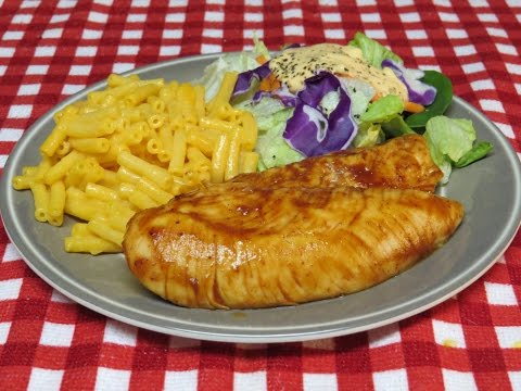 Chicken Breast Tenders Covered in Coakley's BBQ Sauce...