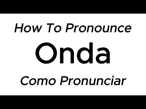 How to Pronounce Onda (Wave) in Brazilian Portuguese - Pronunciation Guide