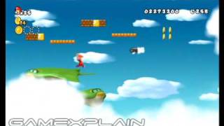 New Super Mario Bros. Wii Walkthrough - World 5-5