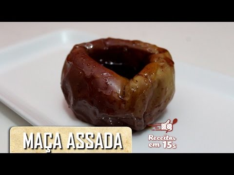Maçã Assada em 15 segundos