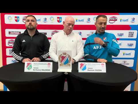Konferencja po meczu MKS Mazovia Mińsk Maz. - KS Mszczonowianka Mszczonów