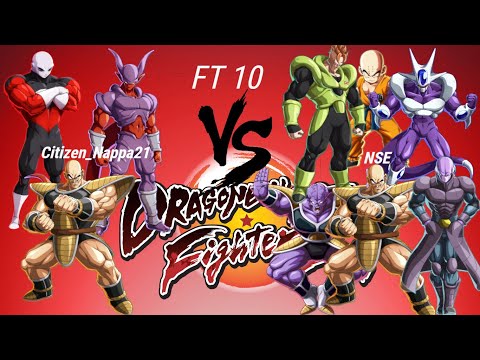 DBFZ FT10 Citizen_Nappa (Jiren, Nappa, Janemba) vs NSE (Cooler, Nappa, 16, Hit, Krillin, Ginyu)