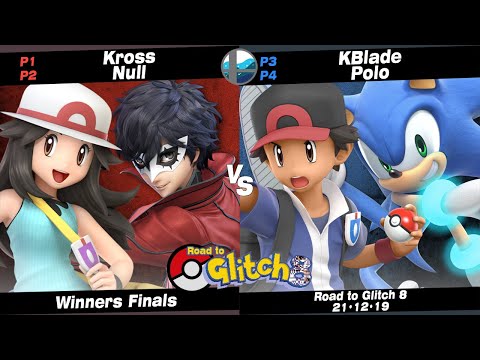 Road to Glitch 8: Kross + Null (Red) vs KBlade + Polo (Blue) - Winners Finals