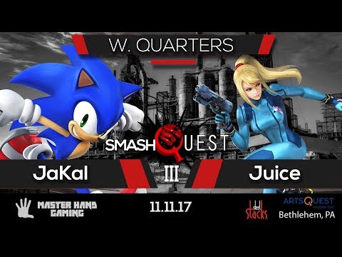 SmashQuest 3 - JaKal (Sonic) vs. Juice (ZSS) - Winner's Quarters