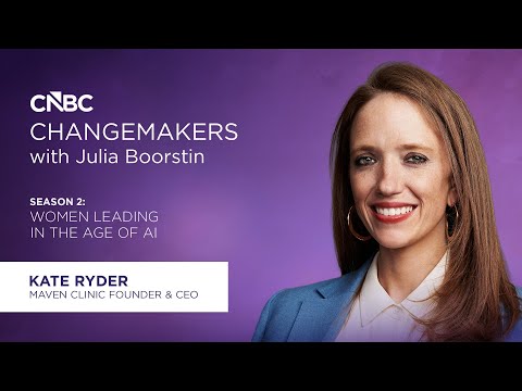 Inside Kate Ryder & Maven Clinic’s Effort to Transform Women’s Healthcare with AI