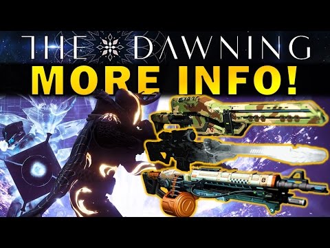 The Dawning: MORE INFO! Exotic Quests, New Strikes, Ornaments, Bounties & More! (Destiny)