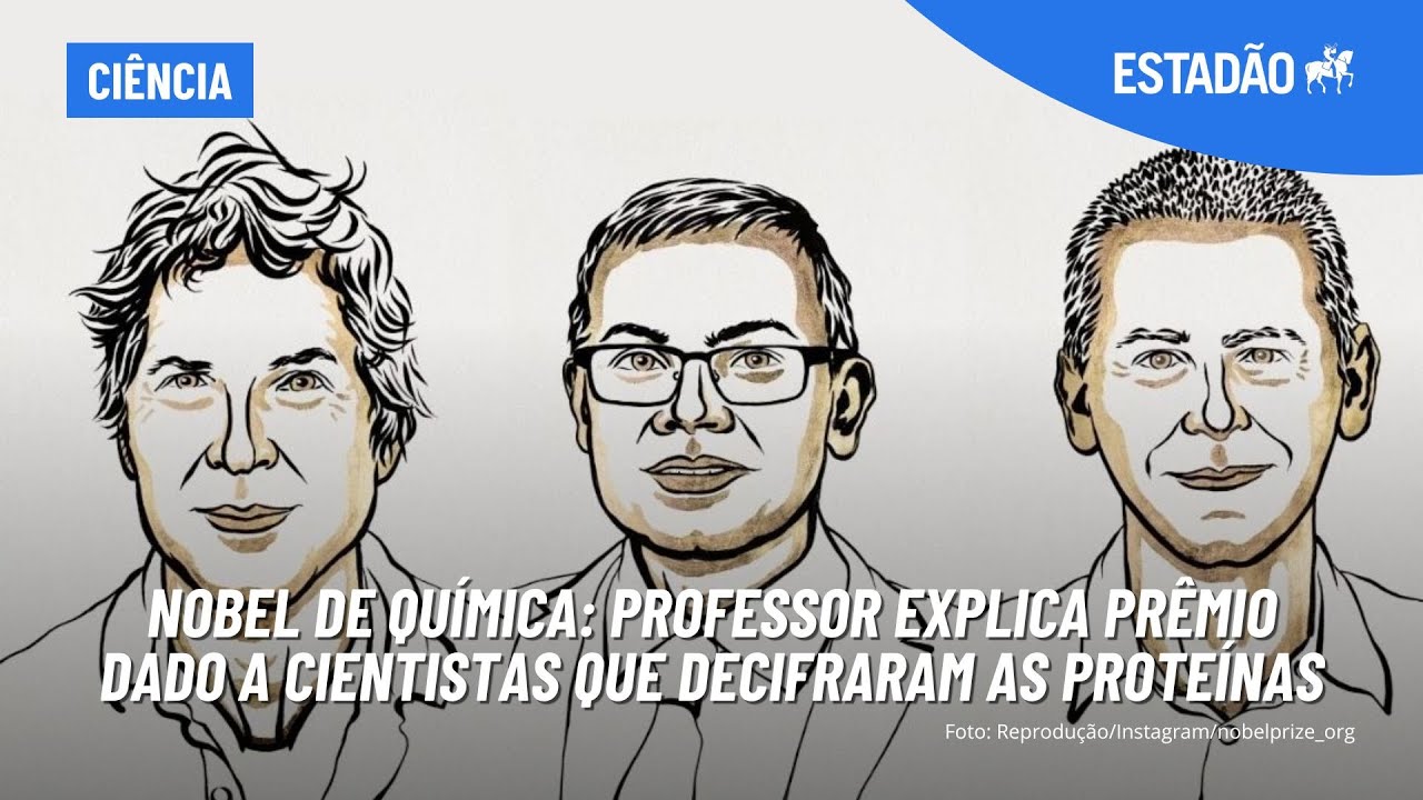 NOBEL DE QUÍMICA: André Demambre Bacchi explica prêmio dado a cientistas que decifraram as proteínas