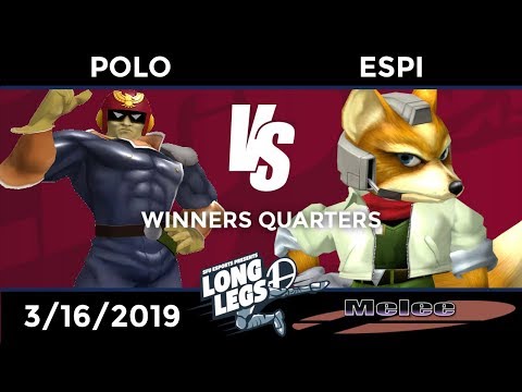 Long Legs Melee: Winners Quarters - Polo (Captain Falcon) vs Espi (Fox)