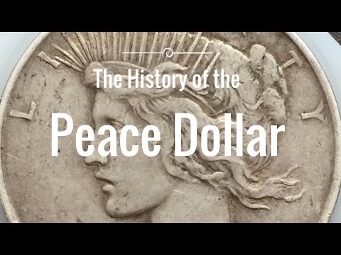 Silver History Sunday - The Peace Dollar