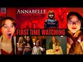 The GIRLS REACT to *Annabelle Comes Home* THE WARRENS RETURN!! (First Time Watching) Horror Movies