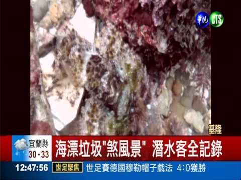 海漂垃圾多 潮境海洋生態遭破壞