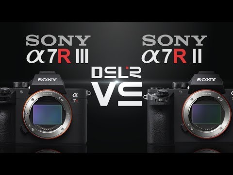 Sony alpha a7R III vs Sony alpha a7R II