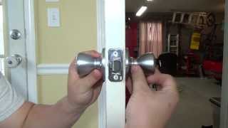 TUTORIAL - How To Change A Door Knob Home Repair