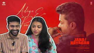 Jana Nayagan – Adiye En Poonthene | Thalapathy Vijay | REACTION AND REVIEW