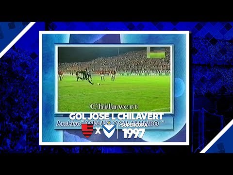 GOL | Flamengo 0 Vs Velez 1 | Supercopa 1997 | CHI...